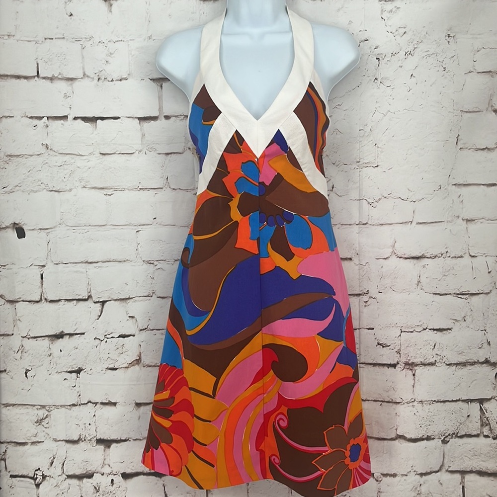Trina Turk “Cabo” Halter Dress, Size 10